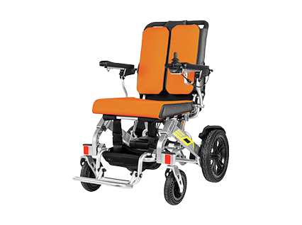 Reforçado Leve cadeira de Rodas Dobrável Elétrica-YE100