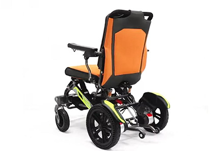 YATTLL YE100 Reforçar Dobrável Leve cadeira de Rodas Elétrica